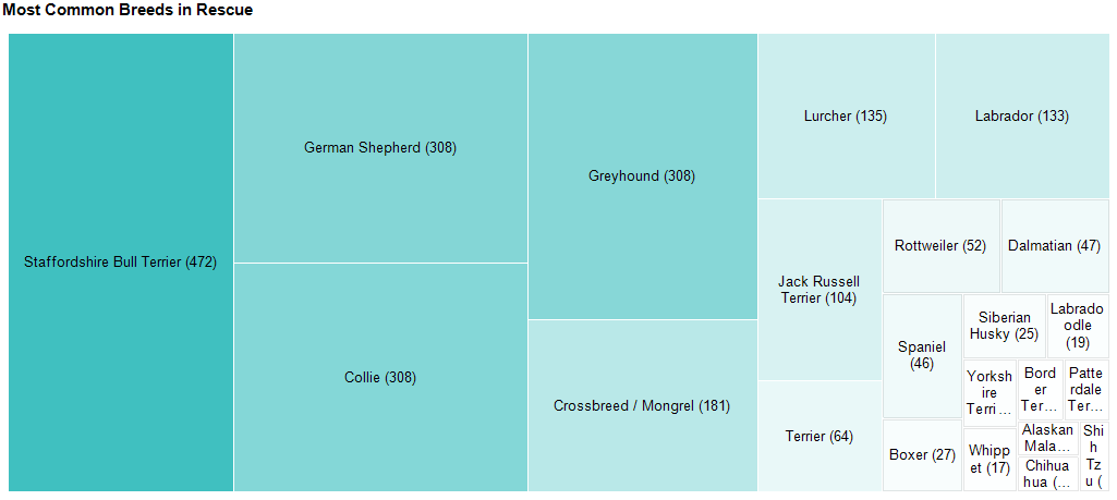 Data Analysis and Statistics of Dog Rescuing in Scotland